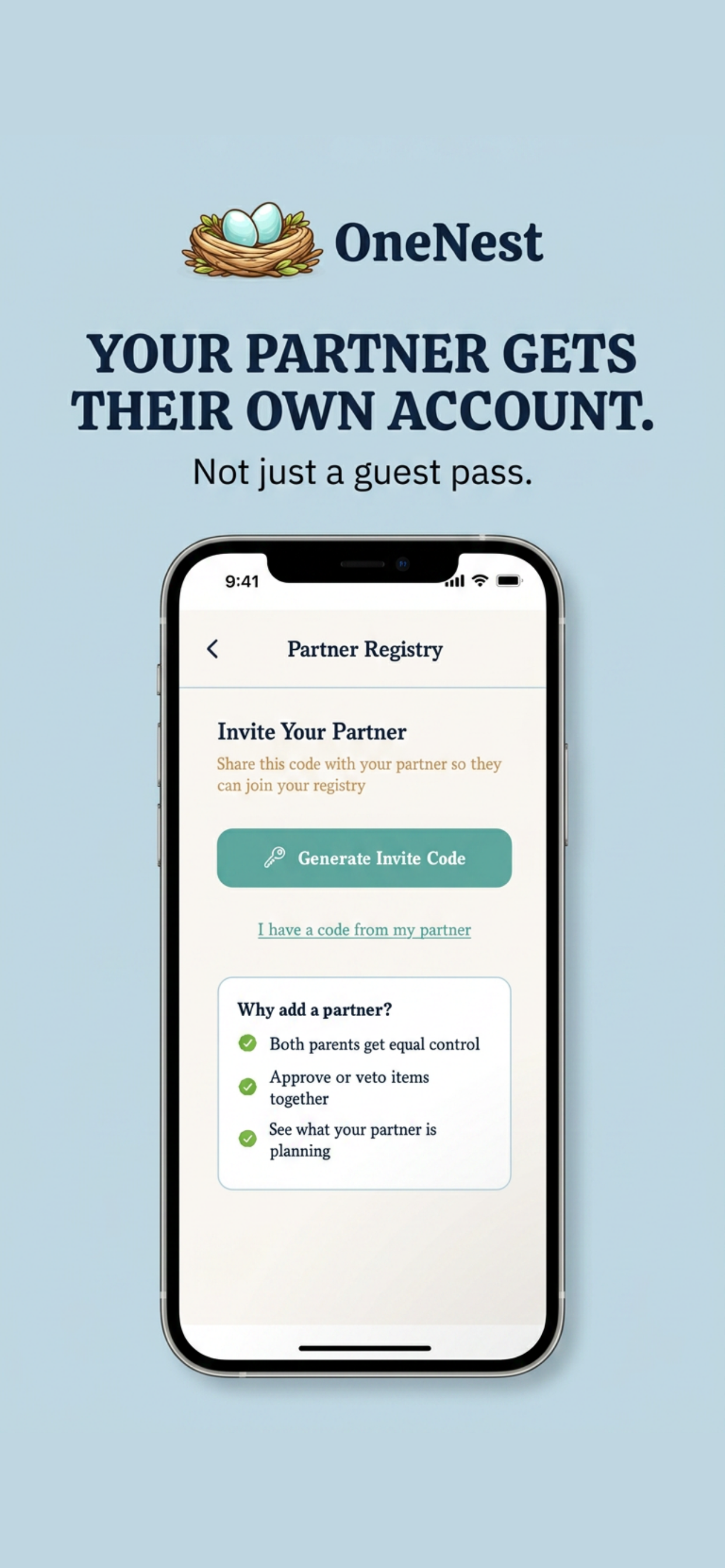 OneNest App screenshot 2