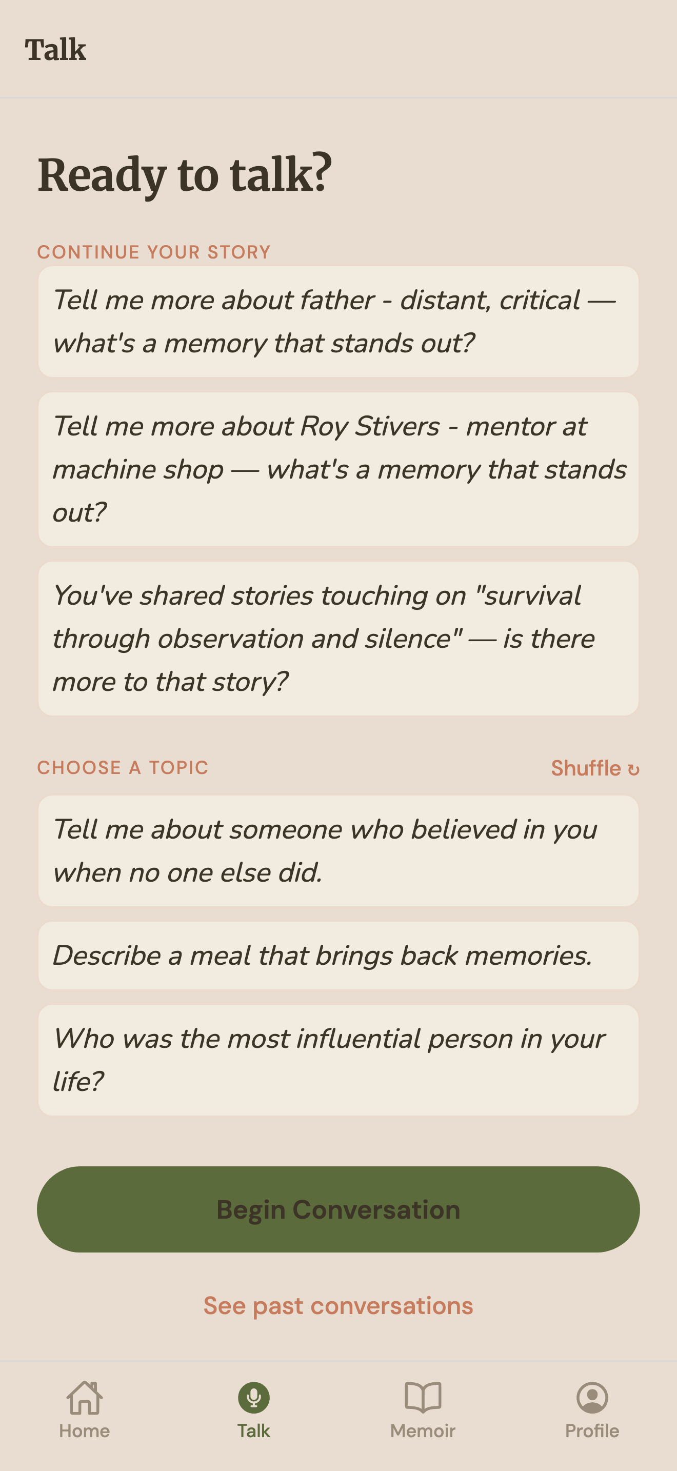 Voice Memoir-AI