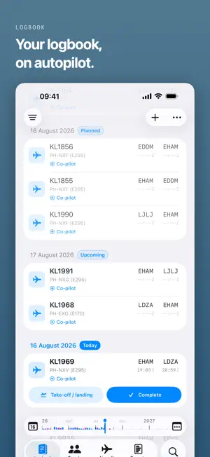 Jetlog - Pilot Logbook screenshot 1