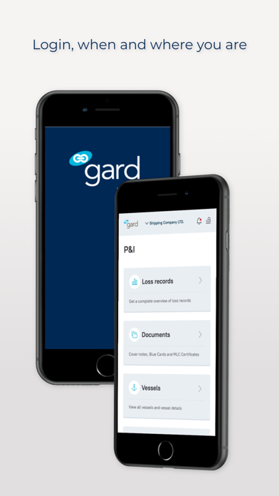 Gard - Marine Insurance app screenshot