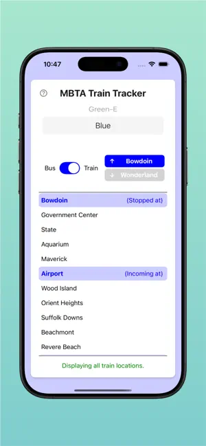 MBTA Train & Bus Tracker screenshot 4