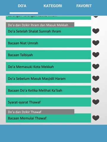 Panduan Umrah Lengkap iPad screenshot