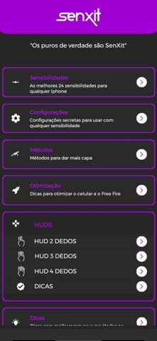 SenXit - Pacote de Sensi FF screenshot