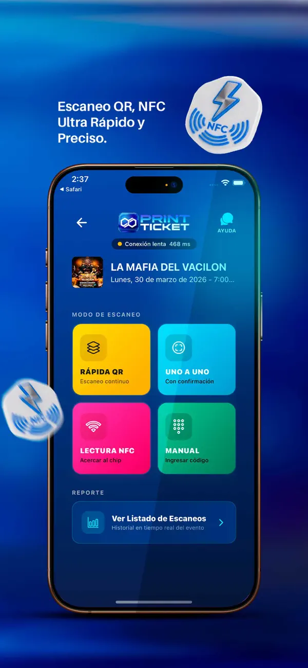 Screenshot #3 pour PrintticketScanner