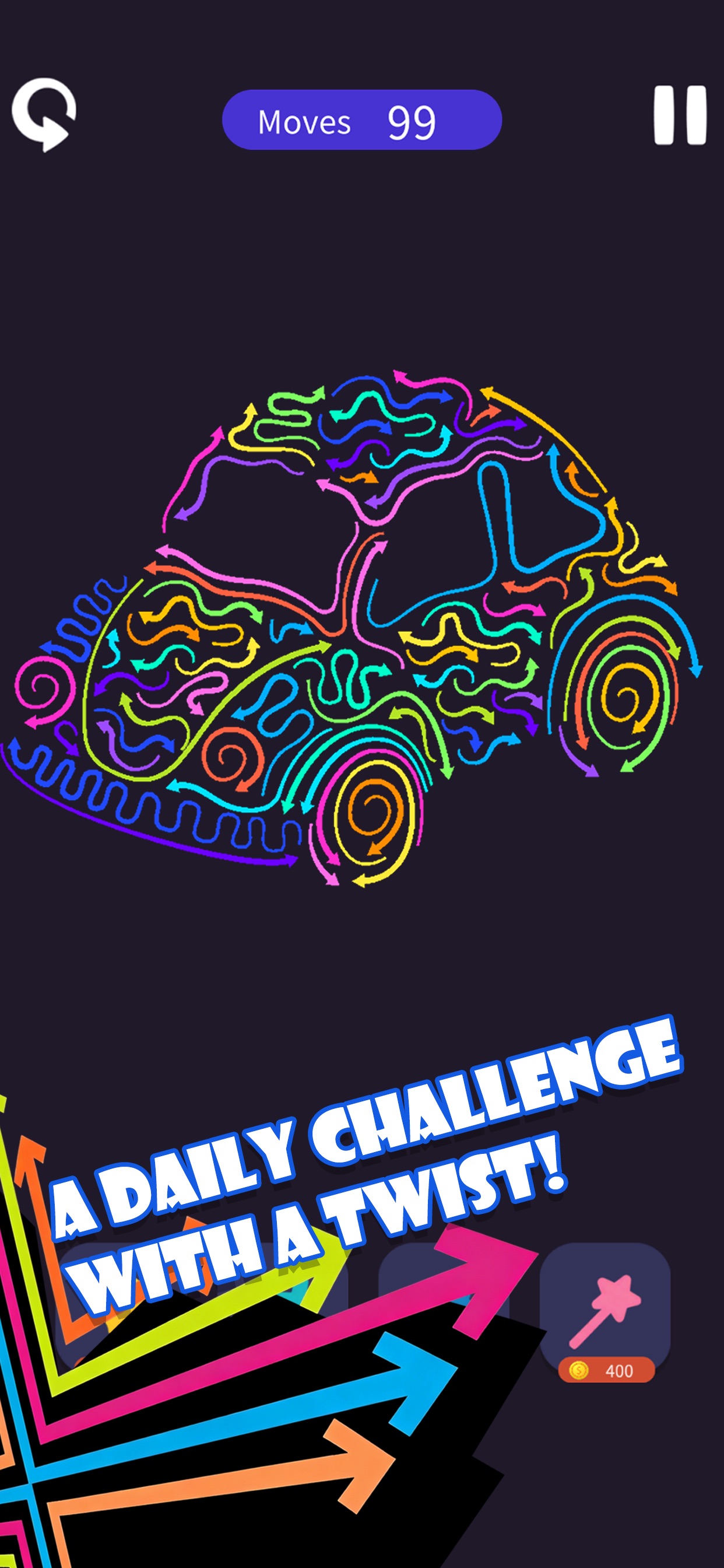 Screenshot 5 of Arrow Puzzle: Brain Challenge