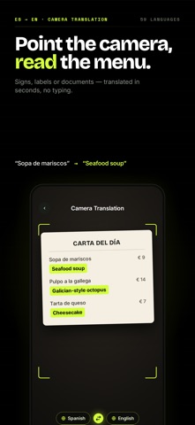 Talking Translator - Opia iPhone screenshot