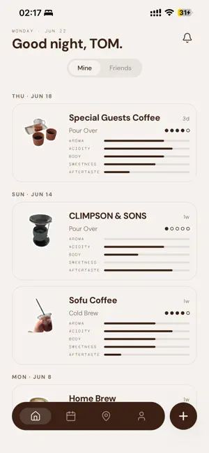 CaF - Caffeine & Friends screenshot 2