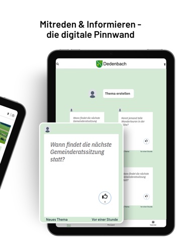 Dedenbach iPad screenshot