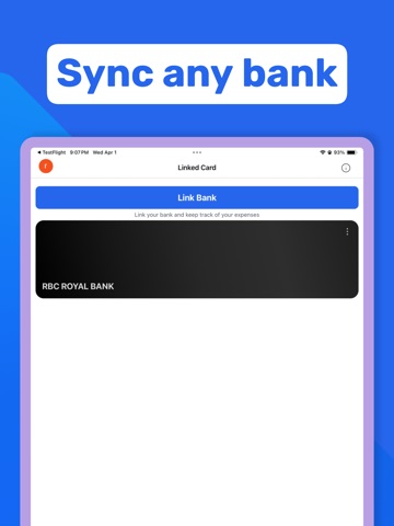 Cagni: Money Manager & Expense iPad screenshot