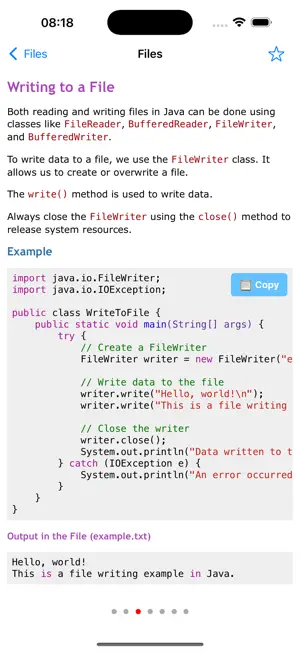 Learn Java Programming Pro screenshot 2