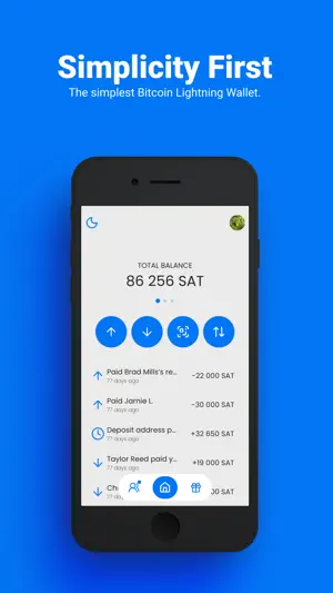 Blitz: Bitcoin Payments Wallet screenshot 1