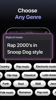 AI Song Music Generator: Muzio iphone bilder 2