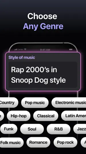AI Song Music Generator: Muzio screenshot 3