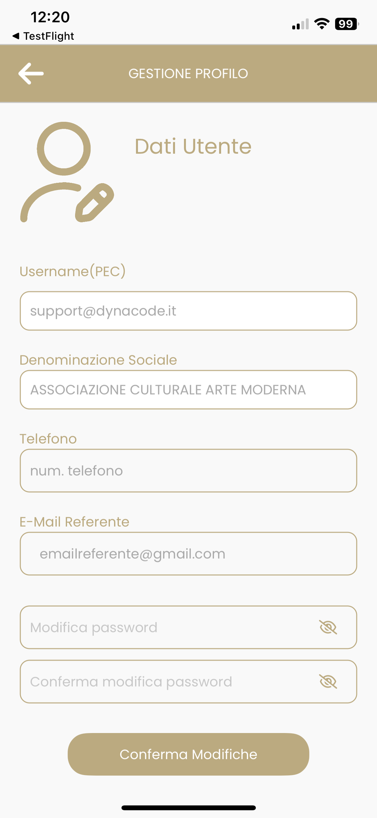 Piceno University Card