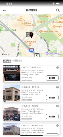 Chiloso Mexican Bistro iPhone screenshot