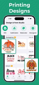 AI Design Creator & Font Space screenshot