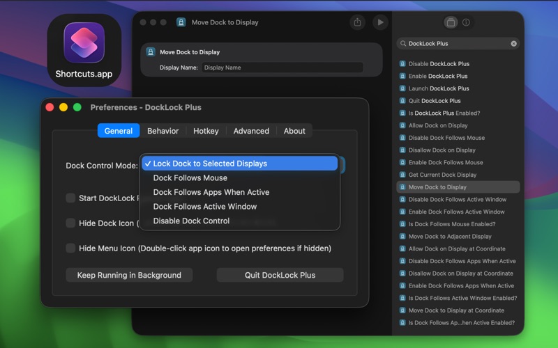 DockLock Plus screenshot