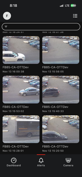 FortiCamera Mobile Screenshot 2 of 8