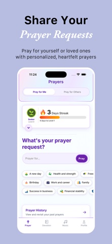 Altar: Prayer & Devotional iPhone screenshot