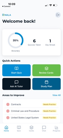NALA CP Practice App app screenshot