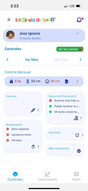 Mi diario de salud screenshot 2