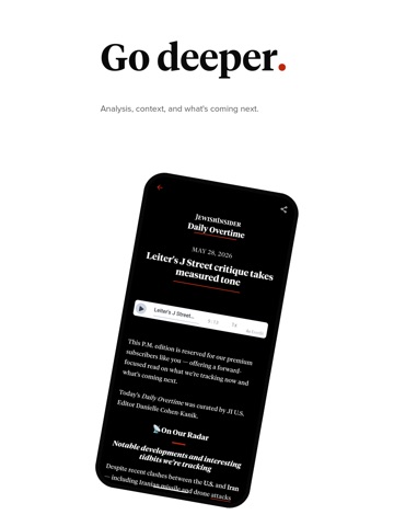 Jewish Insider iPad screenshot 5