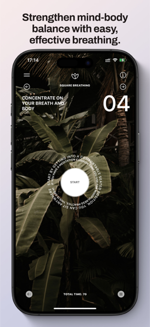 ‎BreatheIn: Calm Breathing Screenshot