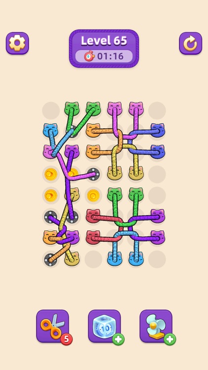 RopePuz - Tangle Puzzle Games