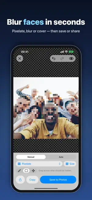 BlurFold: Blur Photos & Video screenshot 1