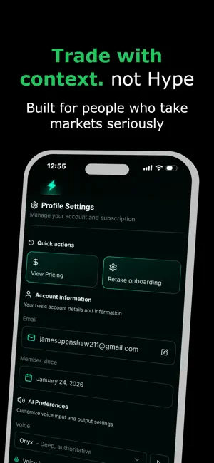Strykr AI Market Pulse screenshot 3