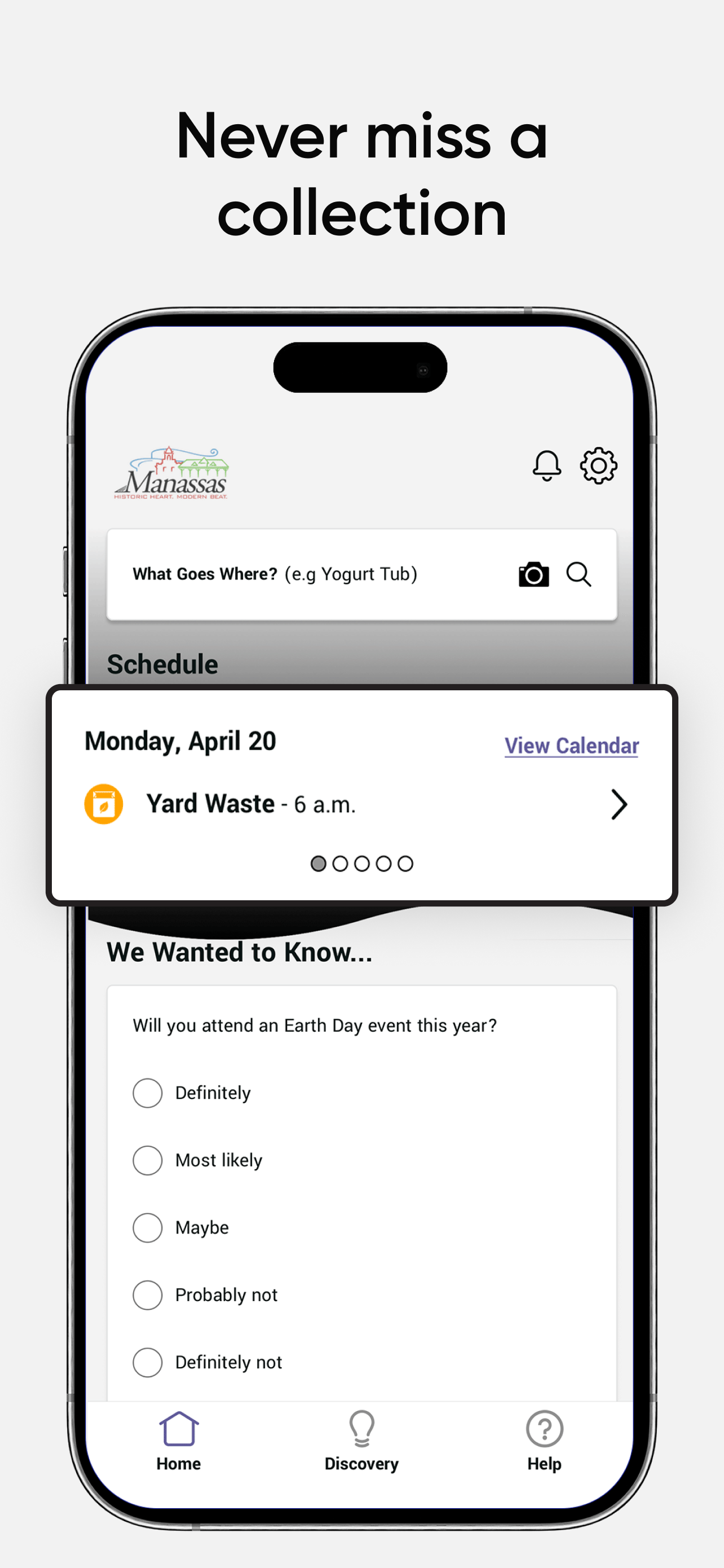City of Manassas Waste Wise screenshot 5