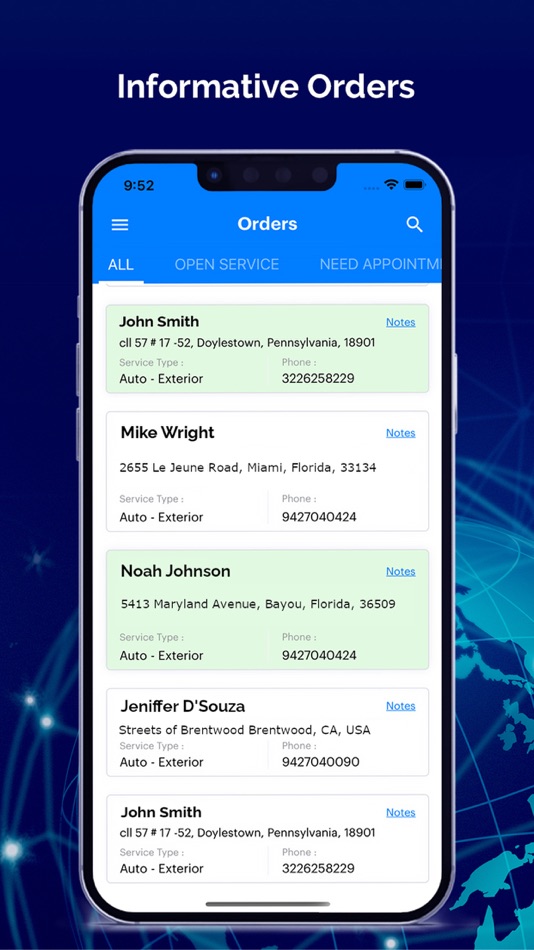 #3. Service Hub CRM - Client (iOS) Podle: Service technologies Inc (Apps)