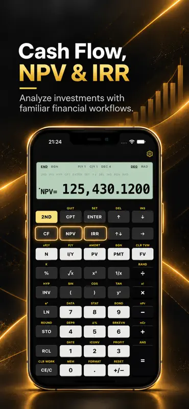 BA Financial Calculator Max screenshot 3 of 6