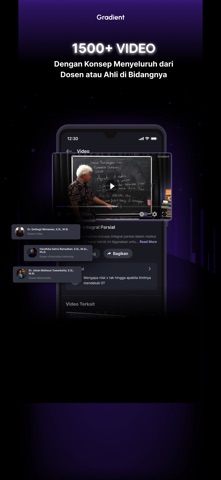 Gradient iPhone screenshot 1