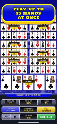 American Video Poker iPhone screenshot