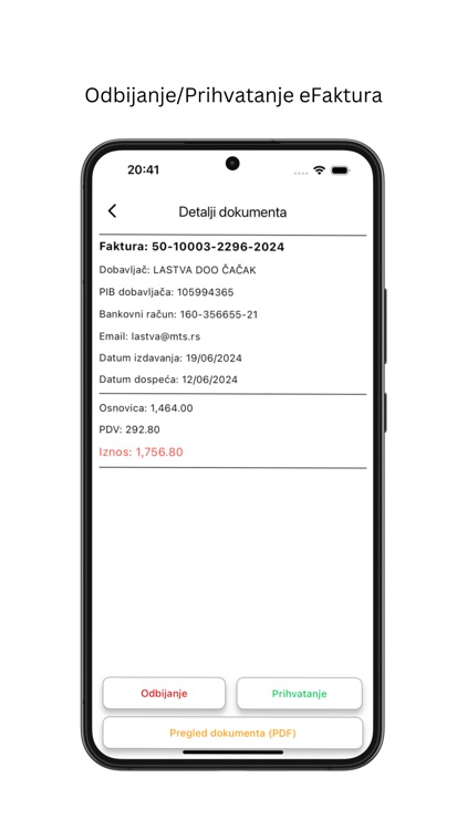 eFaktura - spajalica screenshot-5