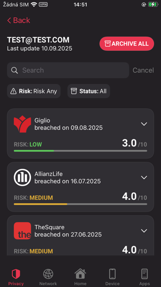 App screenshot