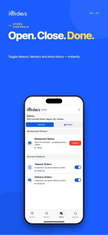 iOrders Restaurant Admin Screenshot 6 of 7