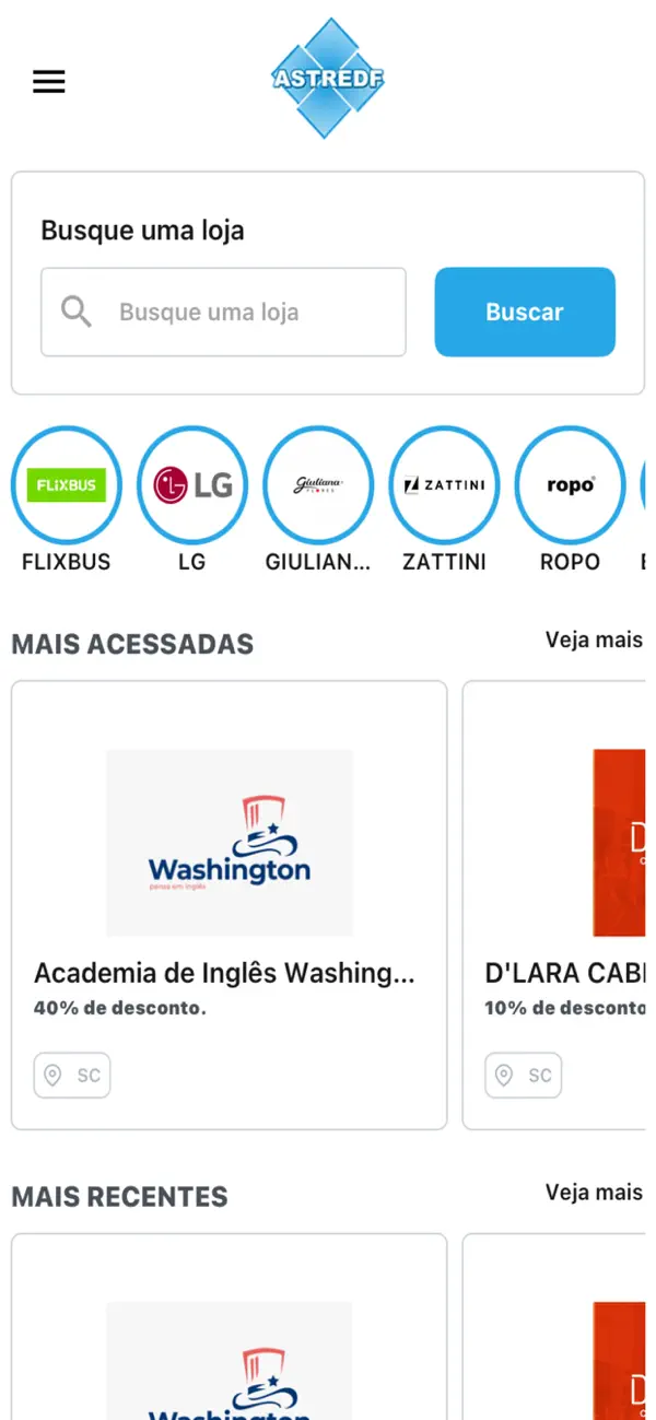 Screenshot #1 pour Clube ASTREDF