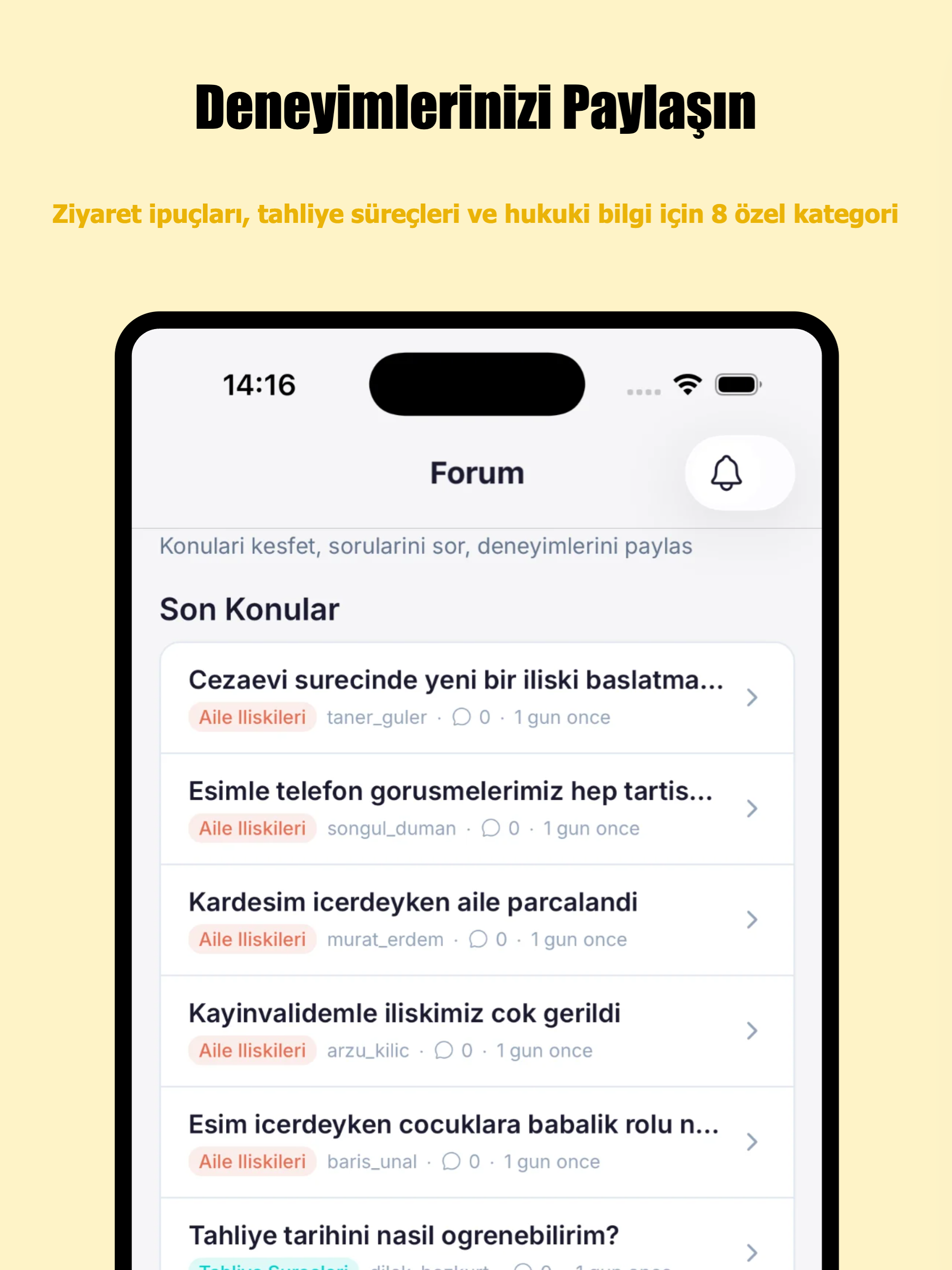 İçerde - Mahkum Yakınları