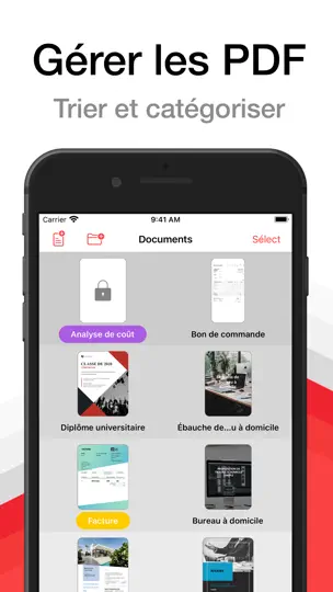 Capture d'écran de PDF Pro - Lecteur Et Éditeur sur iPhone 4