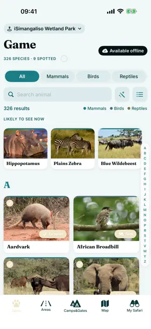 iSimangaliso Safari: Map screenshot 2