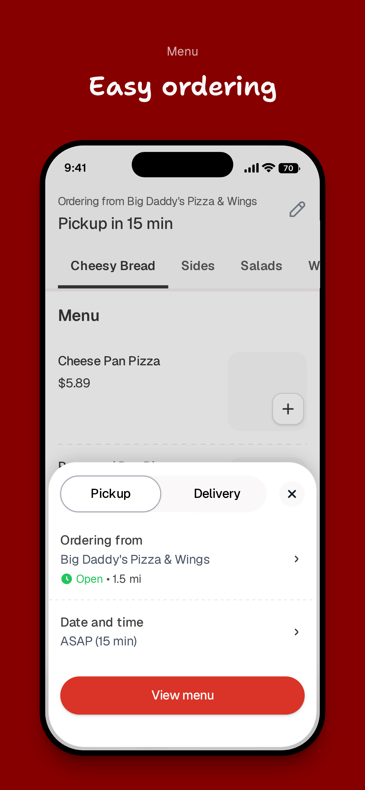 Big Daddy's Pizza & Wings screenshot 3