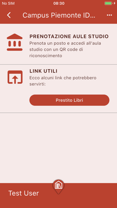Campus Piemonte ID Study Room Screenshot