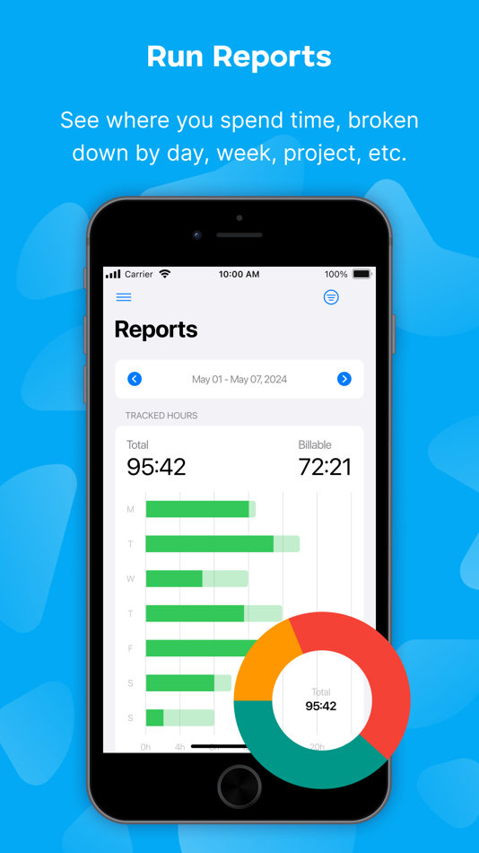 #4. Clockify Time Tracker (iOS) 由: CAKE.com