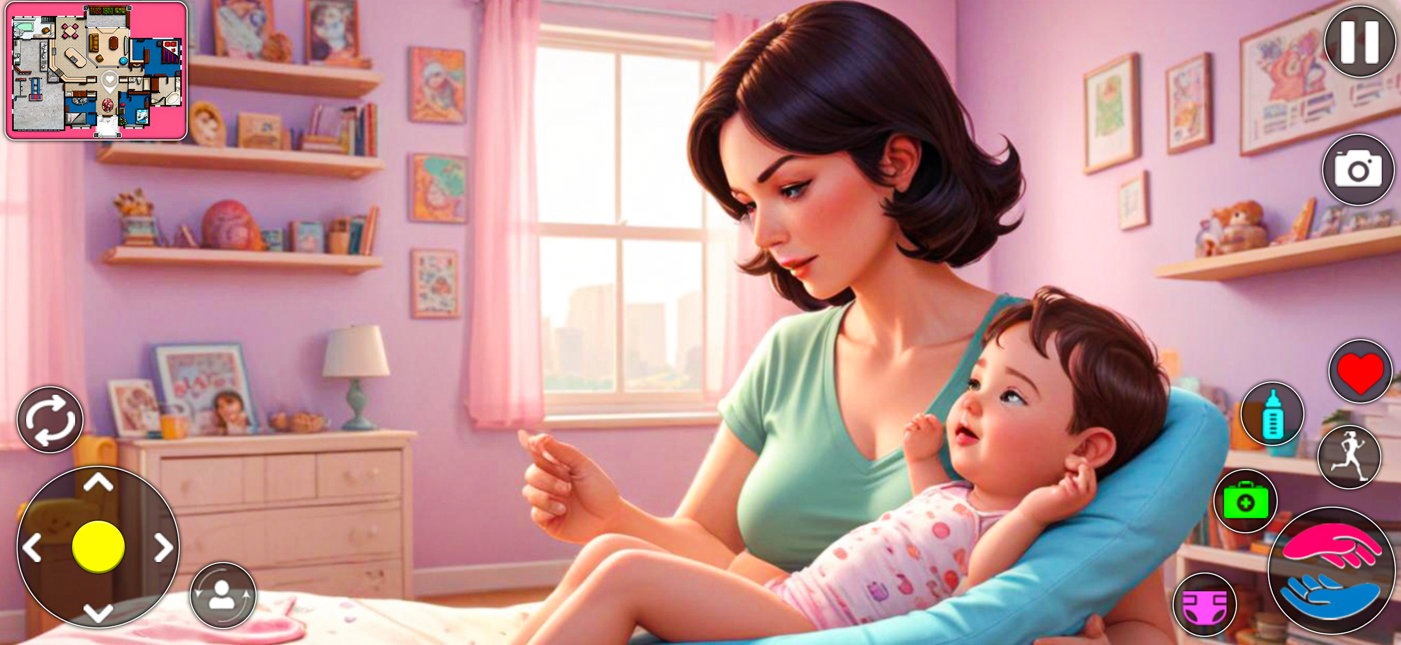 Mother Simulator Baby Games 3D