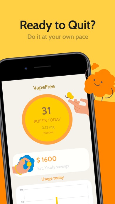 VapeFree: Quit Gently! Screenshot