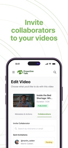 ProactiveTalk screenshot