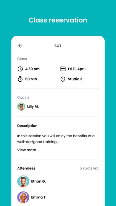 Livfit Athletics Screenshot