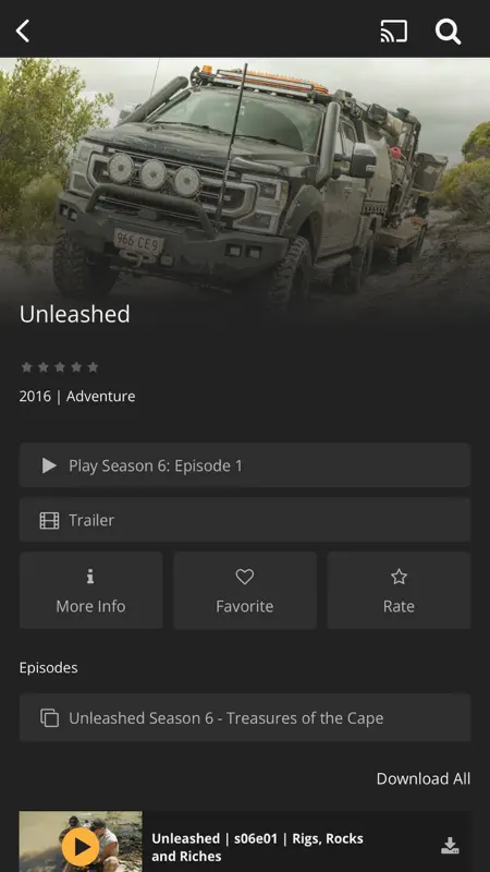 Unleashed.TV screenshot 2 of 3